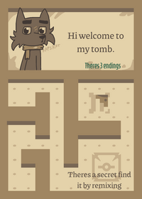 An ending game but its a maze game