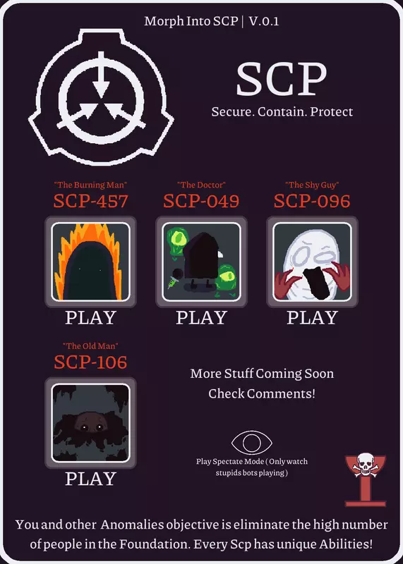 Morph into SCP by @TheoSamu2020