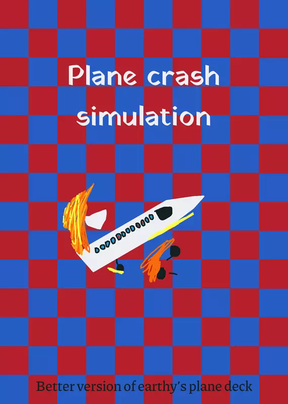 Plane crash by @GeoContent