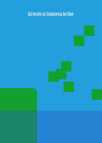 Geometry dash in Indonesia.