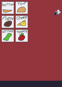 burger maker game :/