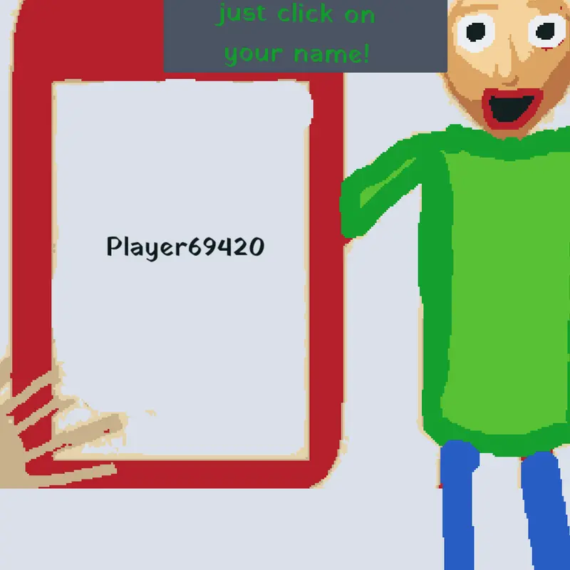 Game by @Baldifanxd