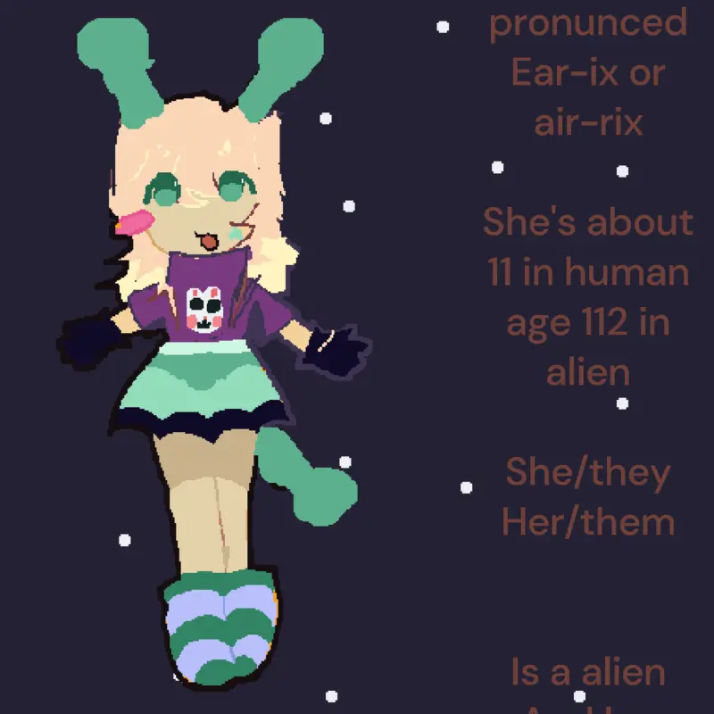 Meet arix! by @CynF1CTI0NK1N