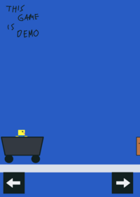 A cart riding game