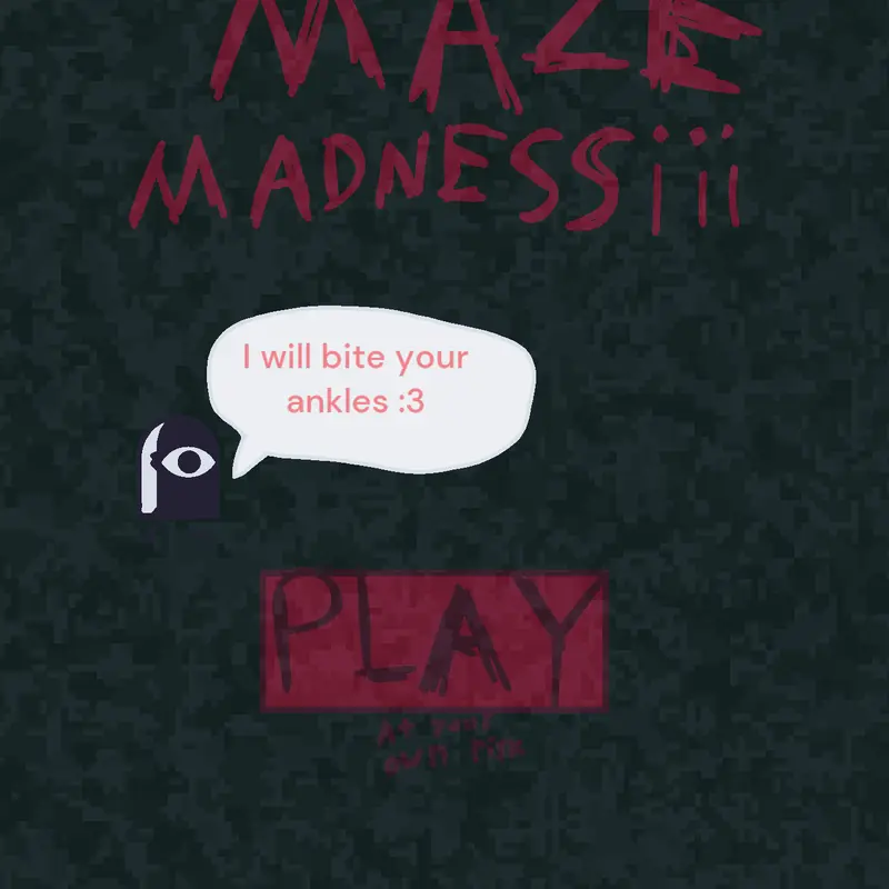 Horror maze. by @OliPotato