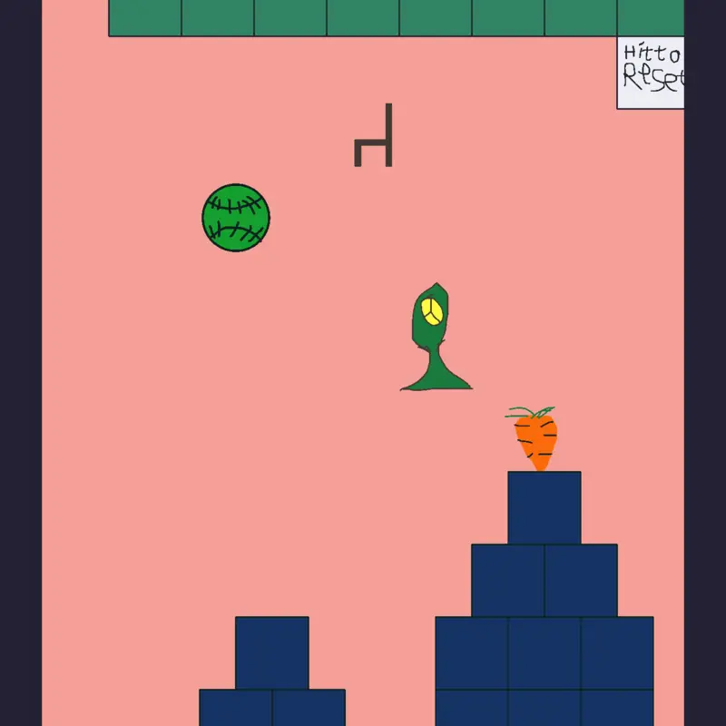 Play with blocks ball and carrot by @JonathanNordgjerde