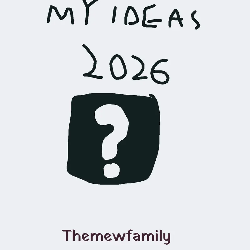 My ideas 2026 by @themewfamily