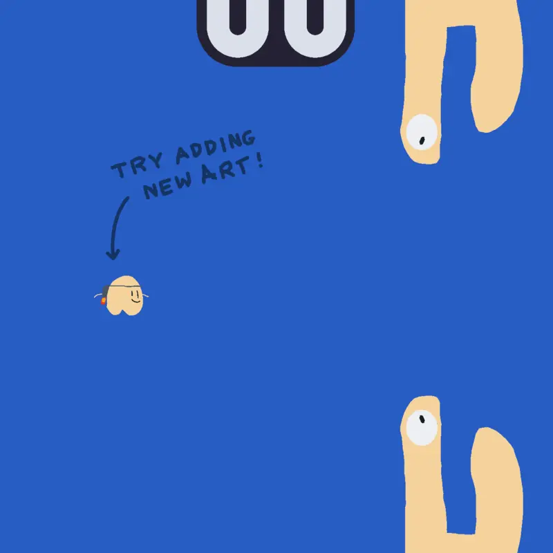 My flappy fingerman by @fingerman