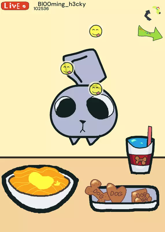 Dandys world mukbang by @Bl00ming_h3cky