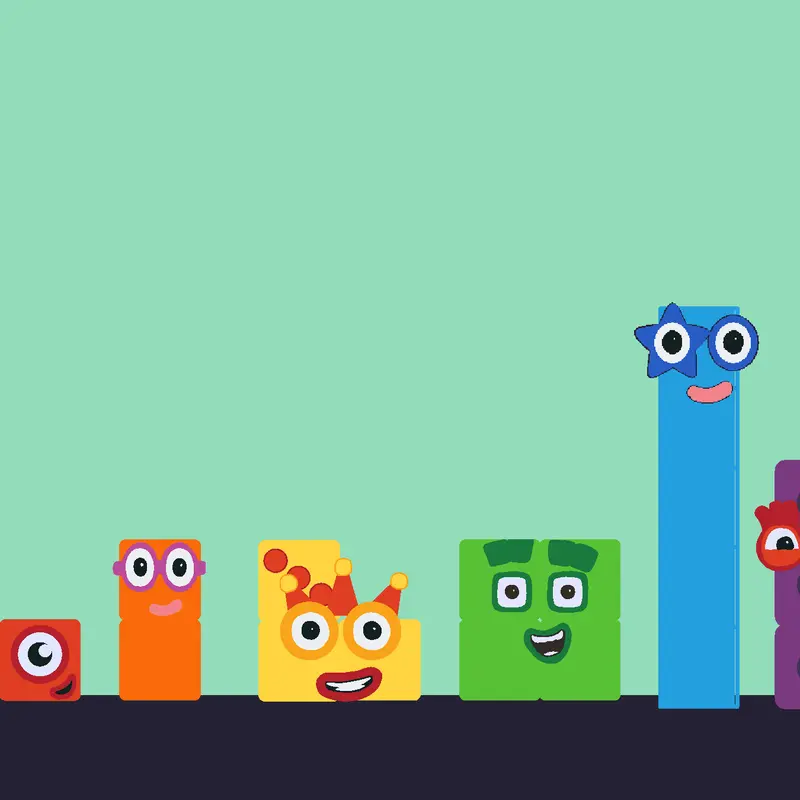 Numberblocks 1 To Biggest Glitches v3 by @Big_dog
