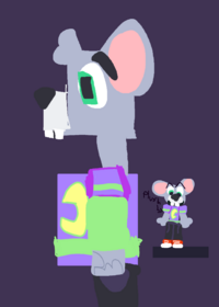 Chuck E cheese ragdoll Tags: C R I N G E Y D...