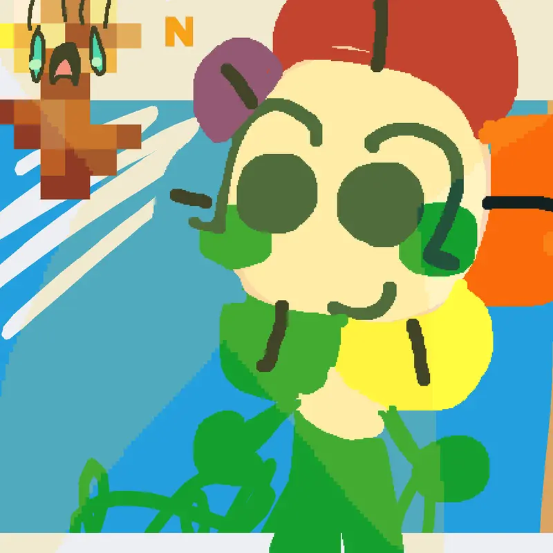 #animation the golden flower #dandy’s world￼ by @dandysa