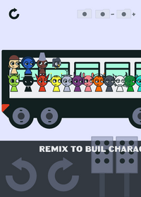Sprunki and Duolingo black AND Sonic