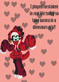 Aurora in dino pajamas!!!