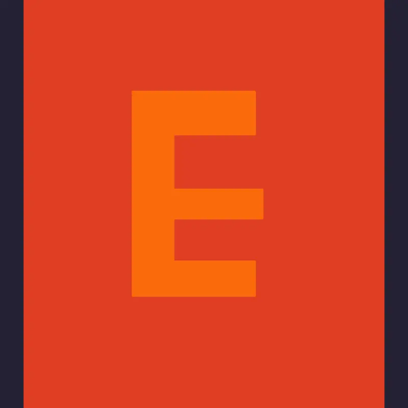 Letter E Ragdoll by @KennyStudio