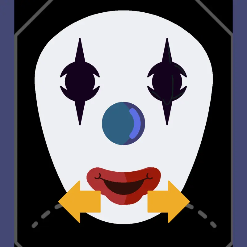 A clown by @mapperfromgreece