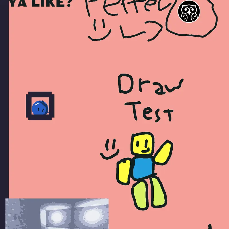 Drawing test by @POOLROOMS_DUDE
