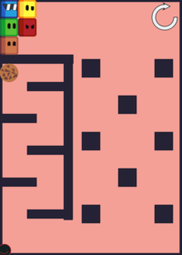 cube race test: map 1 (inspired by horse...