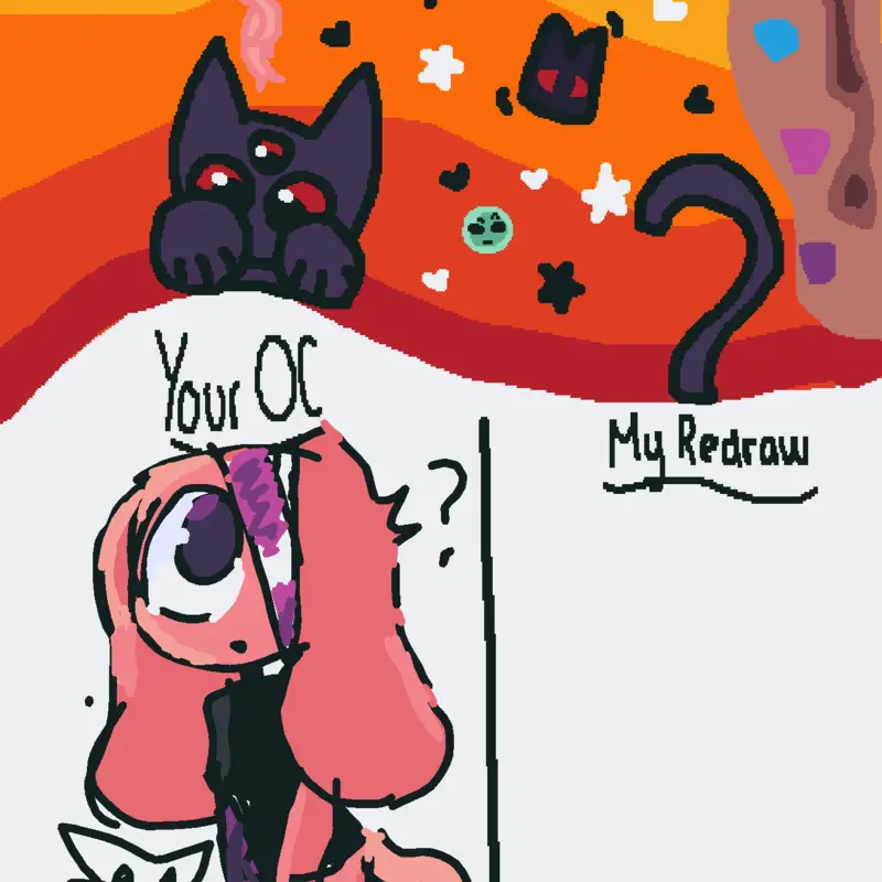 I don't think of he can redraw this by @sthnm-cutecoolkid