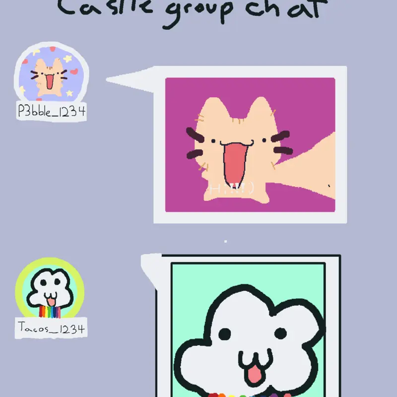 Group chat by @kittyland