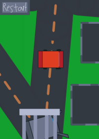 Car running game