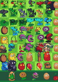 Plants vs zombies fusion!