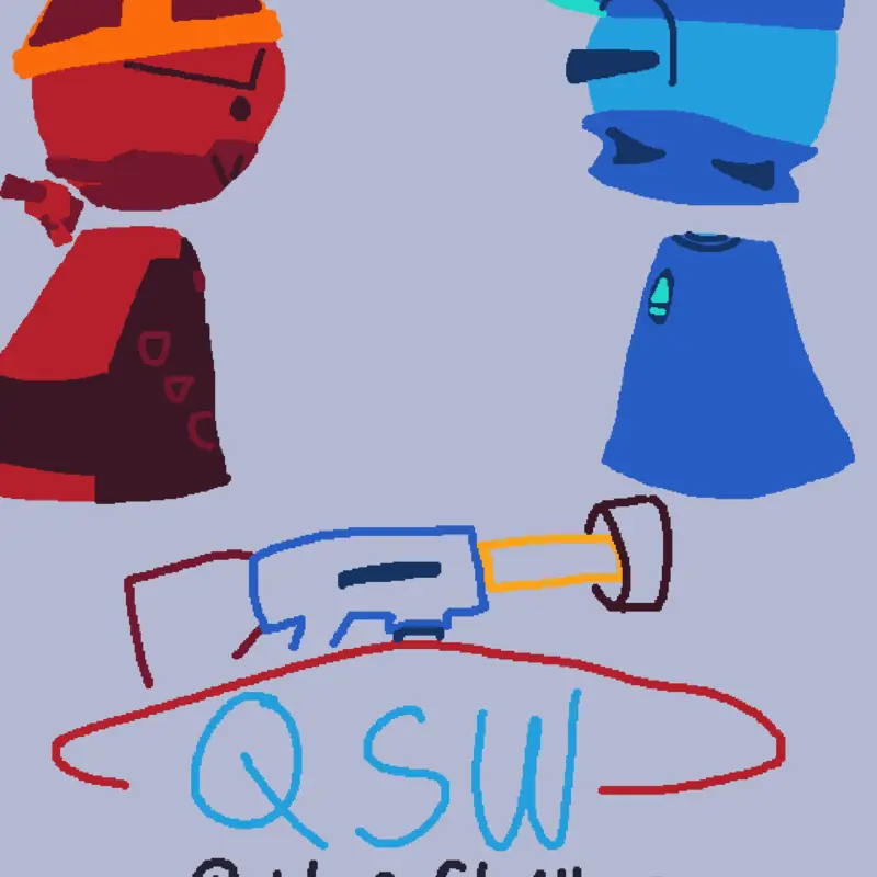 QSW - ai fights with nerf ripoff guns by @orio_2020