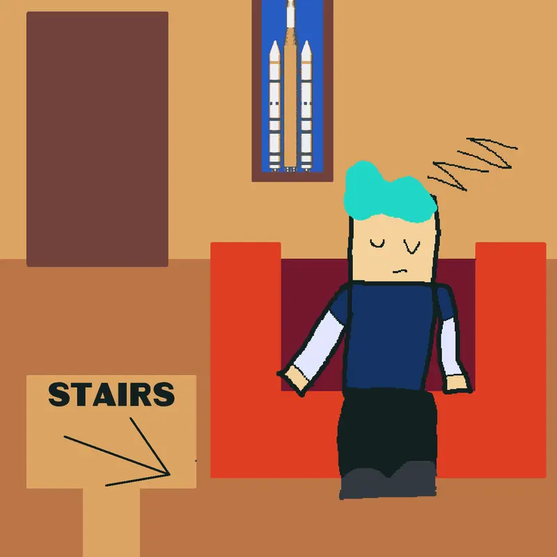 Why you shoudnt place a couch near stair by @JimmyDecks
