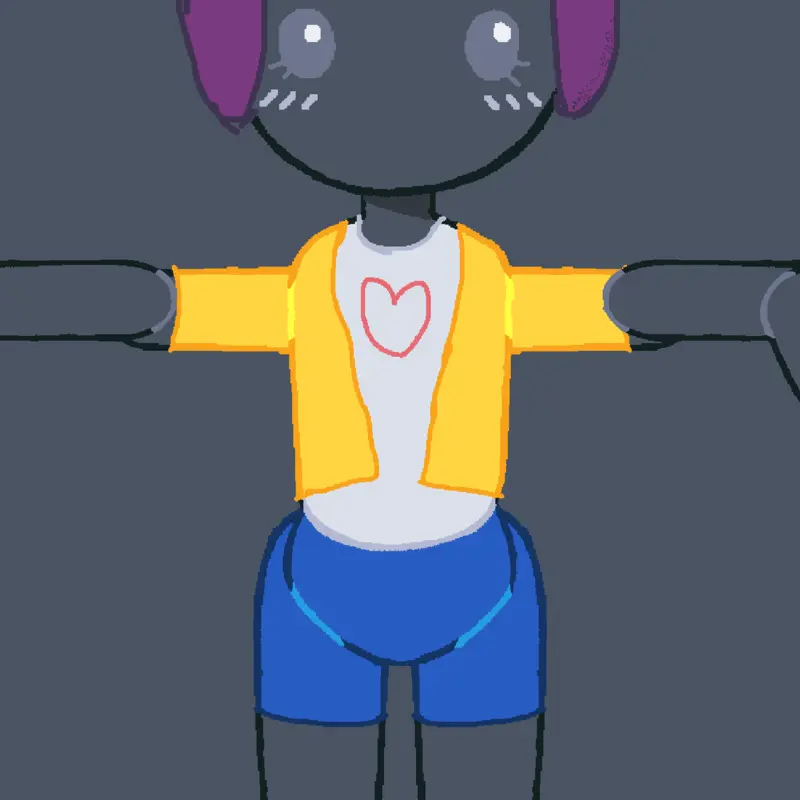 Melody Ragdoll (an oc of mine) by @Limepine_juice
