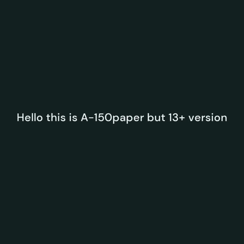 Game by @A-150paper_13