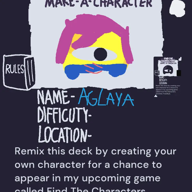 Game by @AglayaCASTLE