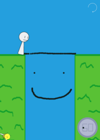 Draw to save circle head!