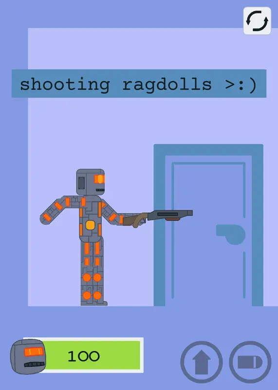 shooting ragdolls by @LuckyStrikeplane