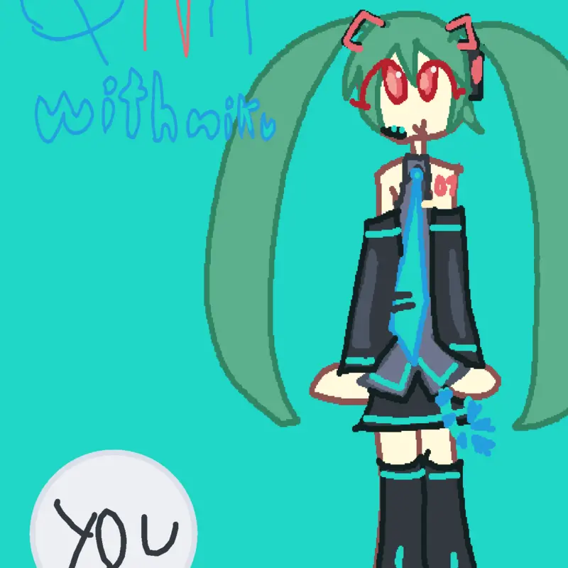 QNA with miku by @Hatsune_miku_world