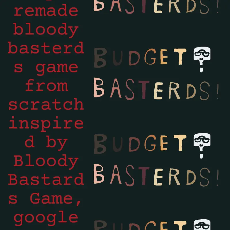 Bloody Basterds by @TomatoSause