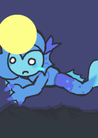 Just an old oc swimming :|