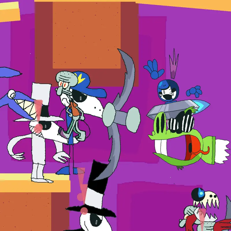 Spy vs Spy by @Comany_Animal