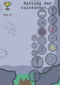 REALLY MAD DESTRUCTION BLOB on rainforest