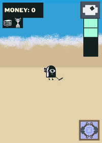 Metal detector game test