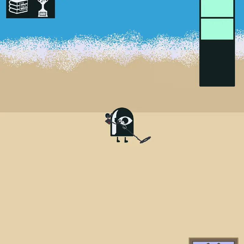 Metal detector game test by @Arthurtron