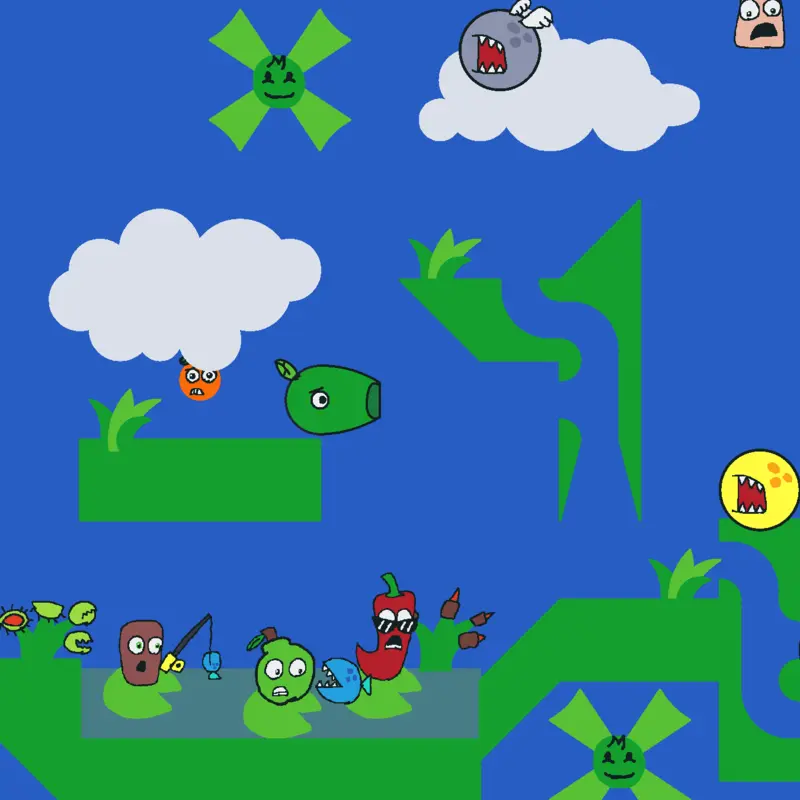 Fruit escape! by @Yasper