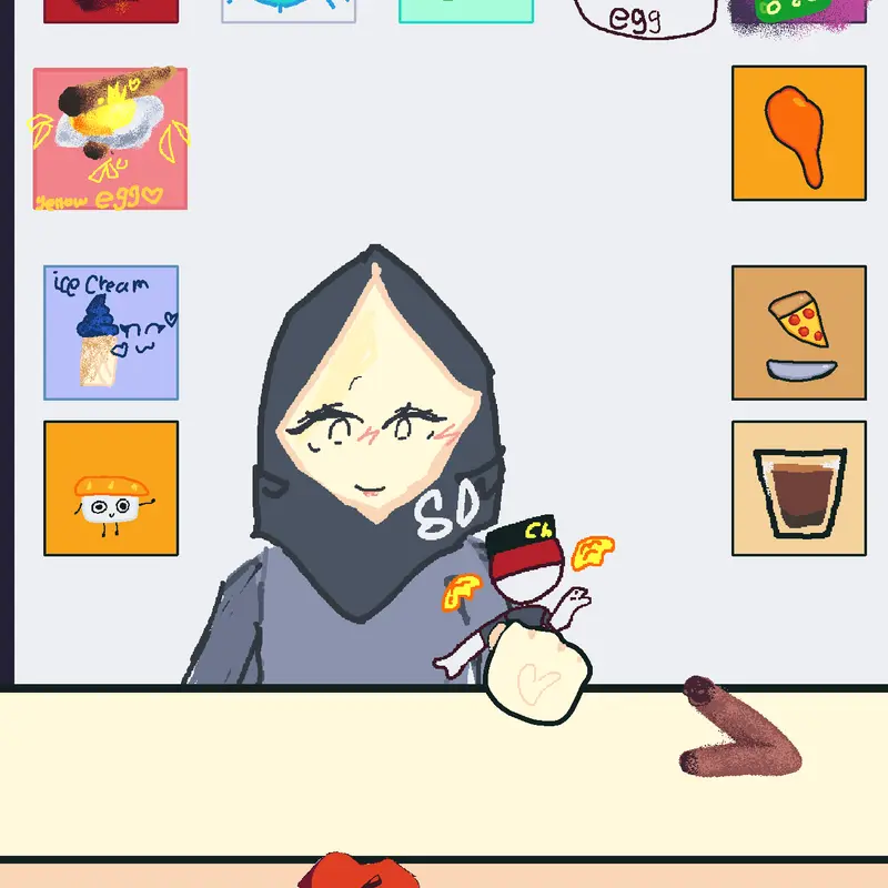 Mukbang by @zasy_alesa