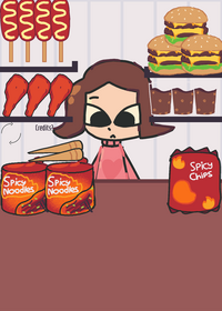 I made mukbang Because im bored T_T also...