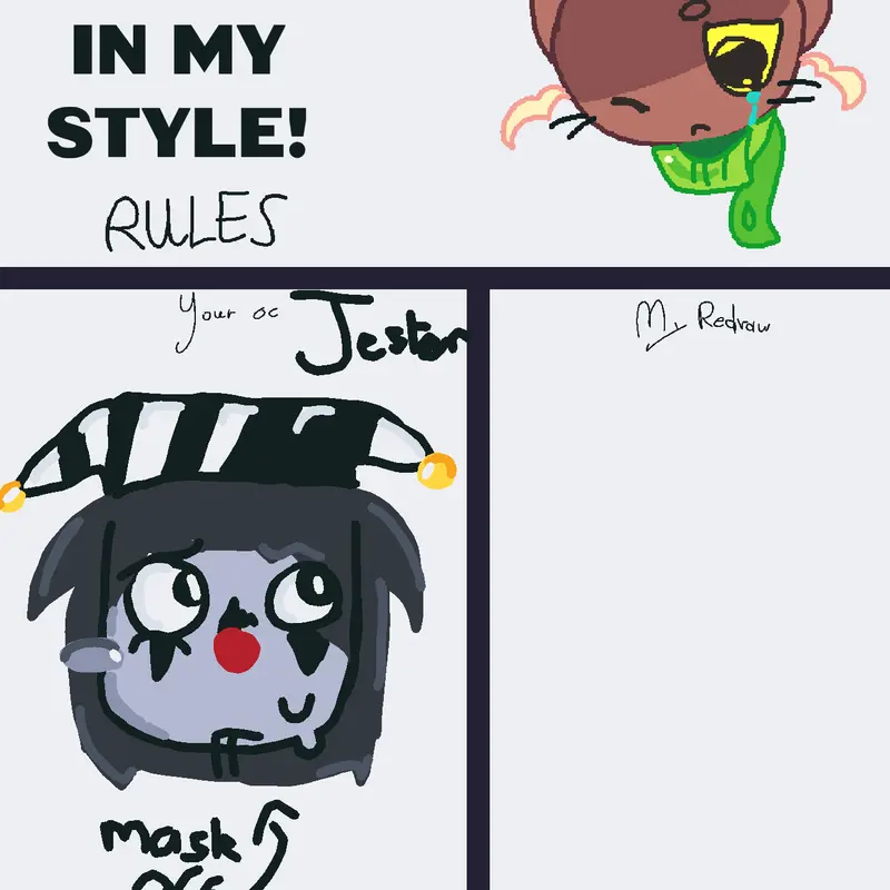 May have a fear of Jesters or clowns. by @kiko_skyko