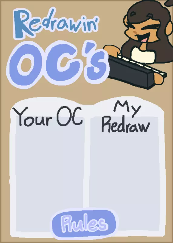 Redrawing OCs by @-nyan_cat