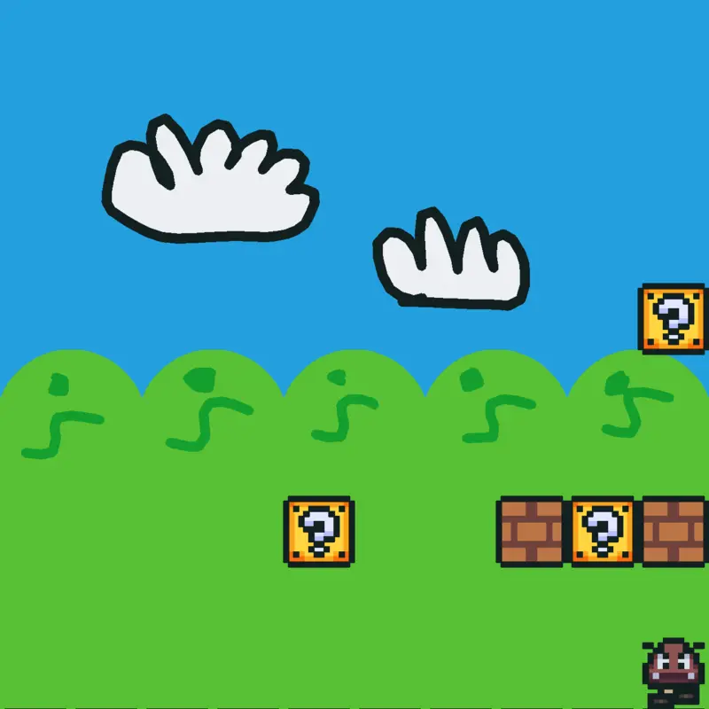 Super Mario Bros by @flovr