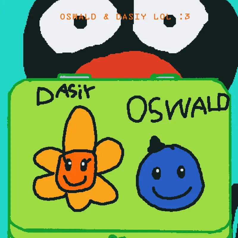 Daisy x Oswald lol by @yune_the_idk