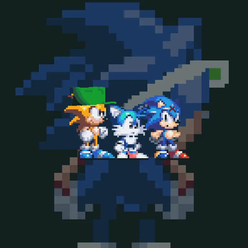 Sonic by @SonicKidTH