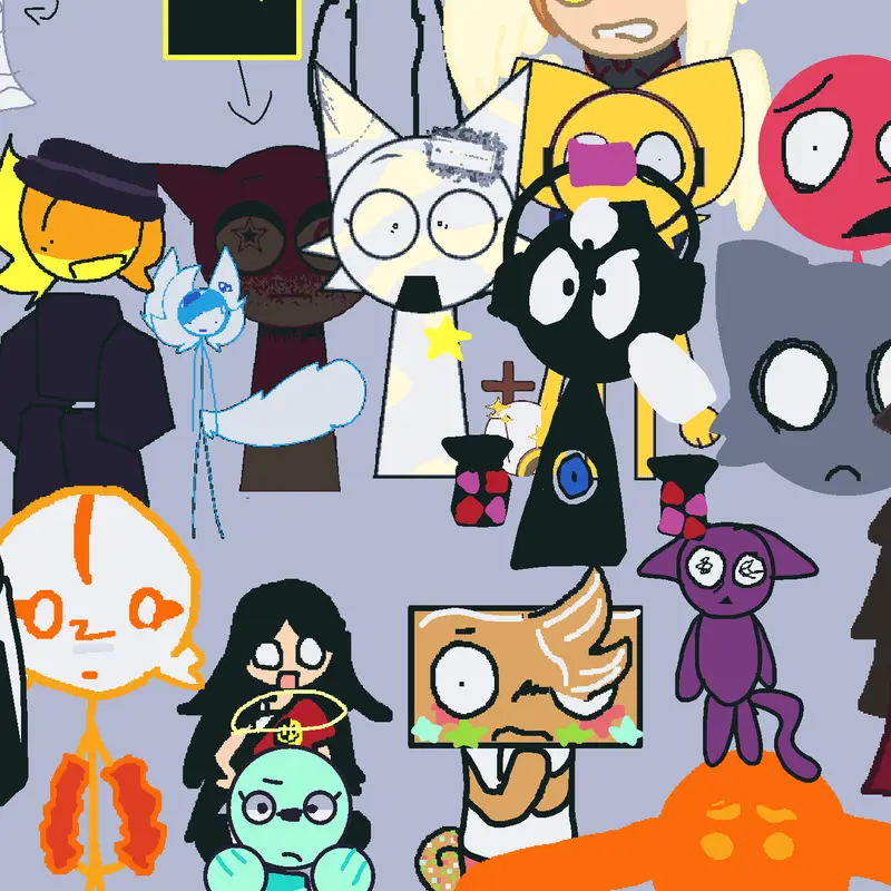 Lol i made king cover purple's eyes(avm) by @-TORD-