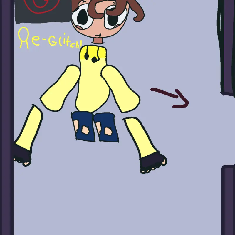 Glitch!!! Ragdoll!!!! by @EternalSugar1Fan